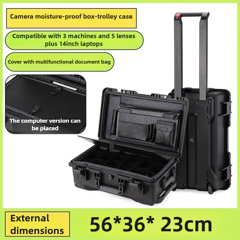 DSLR Camera Moisture-proof Box Tool Storage Organizer Professional Suitcase Photography Equipment Protection Toolcase Shockproof