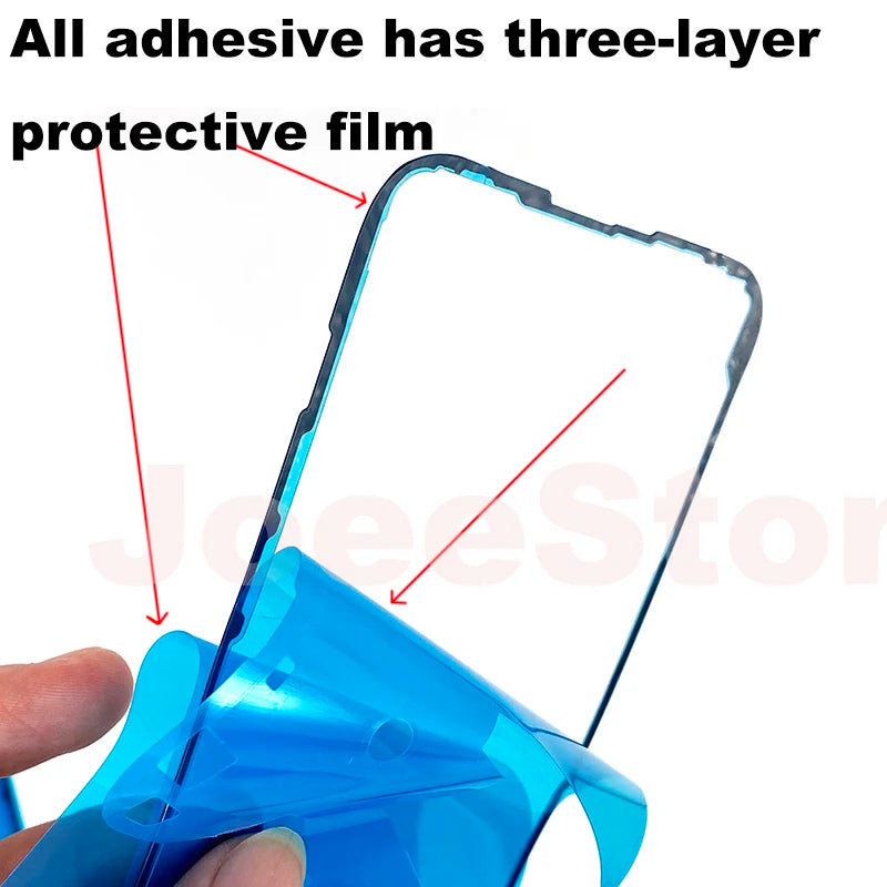 5pcs Waterproof Sticker for iPhone 17 17Pro 17ProMax 17Air Back Adhesive 3M Seal LCD Display Screen Frame Tape Glue Sticker Part