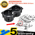 New For Mercedes-Benz S-Class W222 A217 C217 A2226830075 Automotive Center Console Storage Box Drink Cup Holder Car Accessories