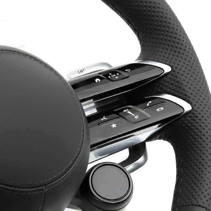 Dynamic Selecet Button Steering Wheel for Mercedes Benz AMG W204 W205 W221 W222 Cls Glc Gle Gls Gla Cla Glk Slc C63 E63 GLA45