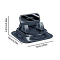 360° Free Rotation Phone Mount Car Dashboard Anti Slip Washable Nano Silicone Universal Stable Head Up Navigation Cell Holder