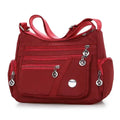 Multifunctional multi-compartment crossbody bag new lightweight leisure shoulder cloth bag cell phone coin purse