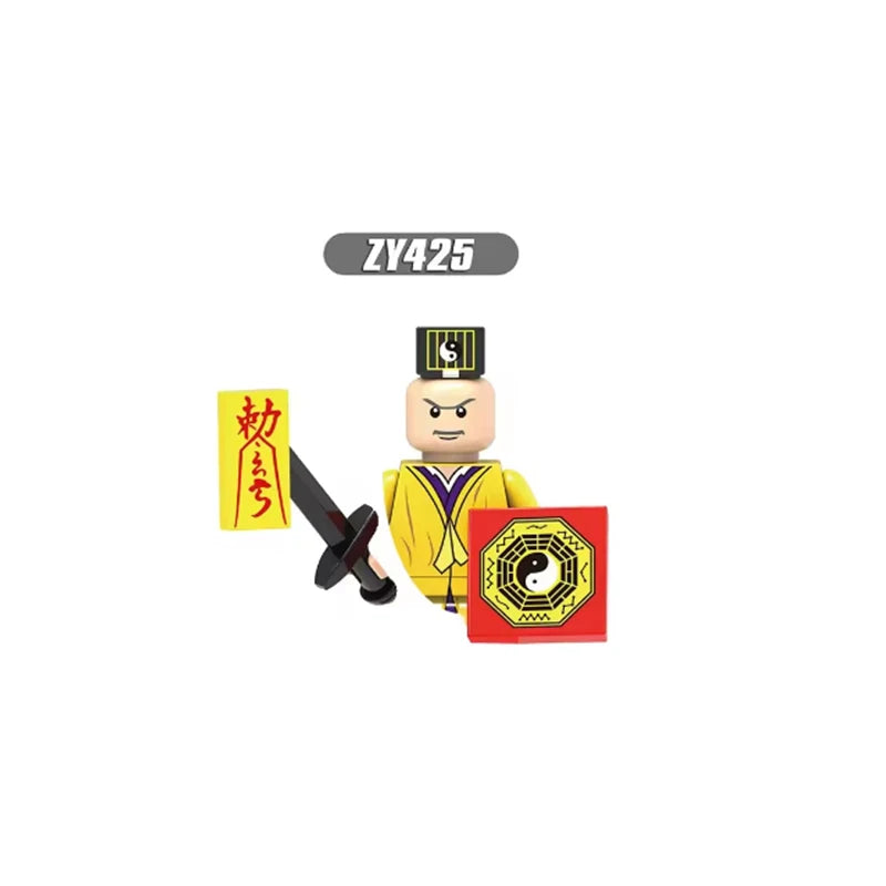 WM839 Horror Movie Zombie Building Blocks Bricks Dolls Mini Action Toy Figures Assemble Blocks Kids Gifts