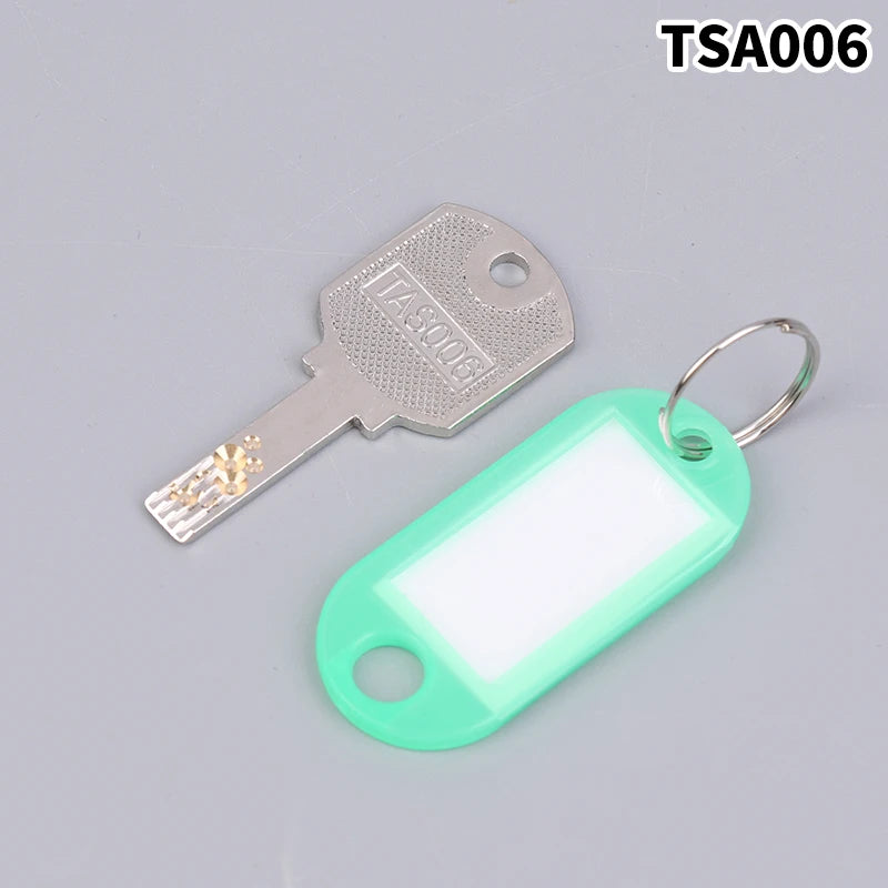 1/4pcs TSA Luggage Key 007 TSA002 TSA006 TSA Safe Ski Universal Lock Key Master Suitcase Keys For Forgotten Password