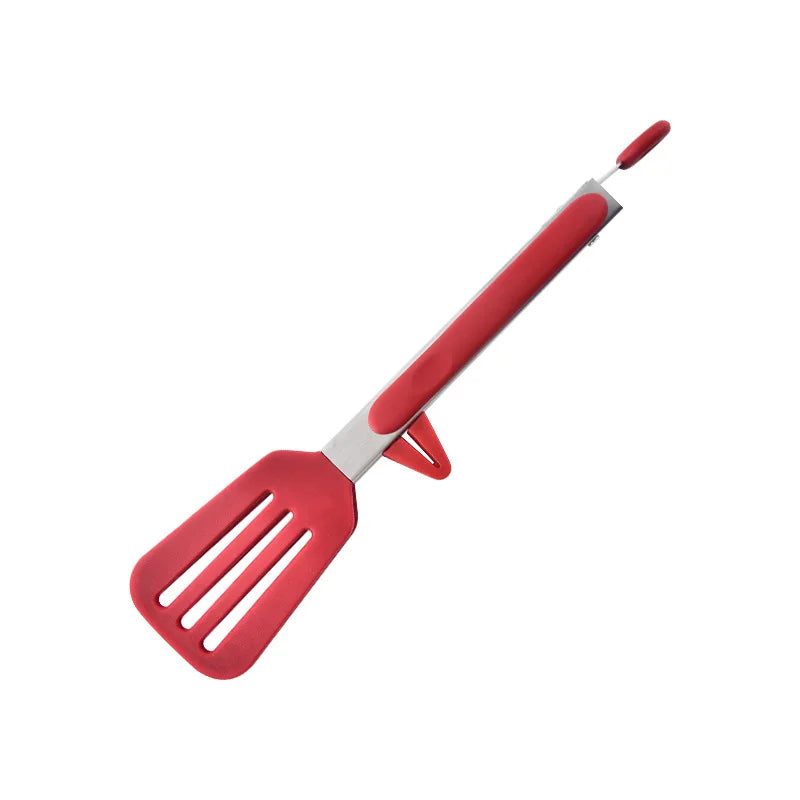 9" & 12" Silicone Food Tongs Set, Heat Resistant BBQ Clips for Steak Bread, Wholesale Available
