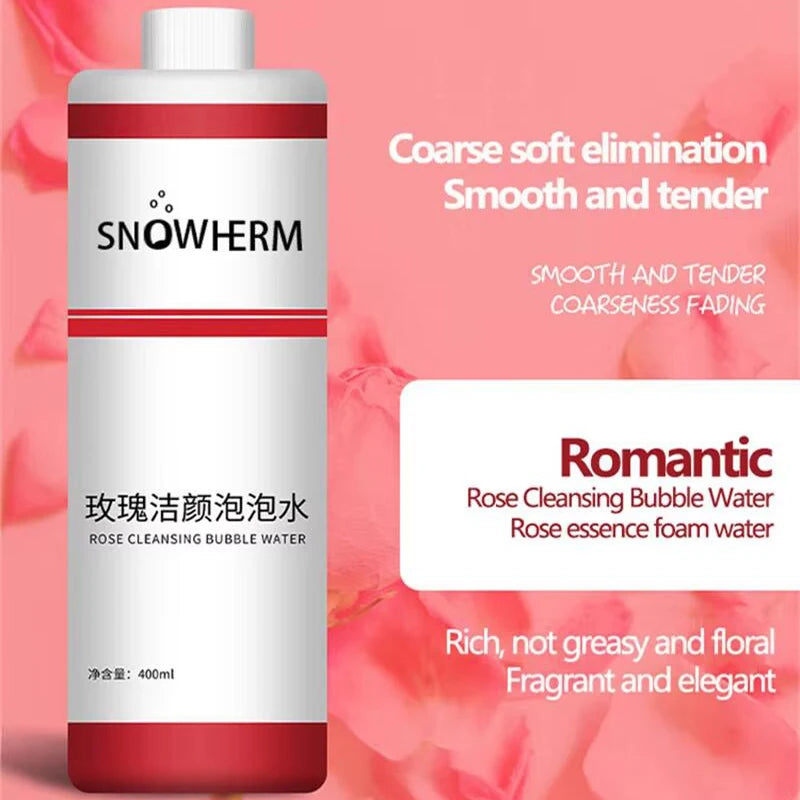 400ml Magic Oxygen Cleansing Water for Bubble Machine &Beauty Instrument Deep Cleaning Mite Removal Whitening Rejuvenating Skin