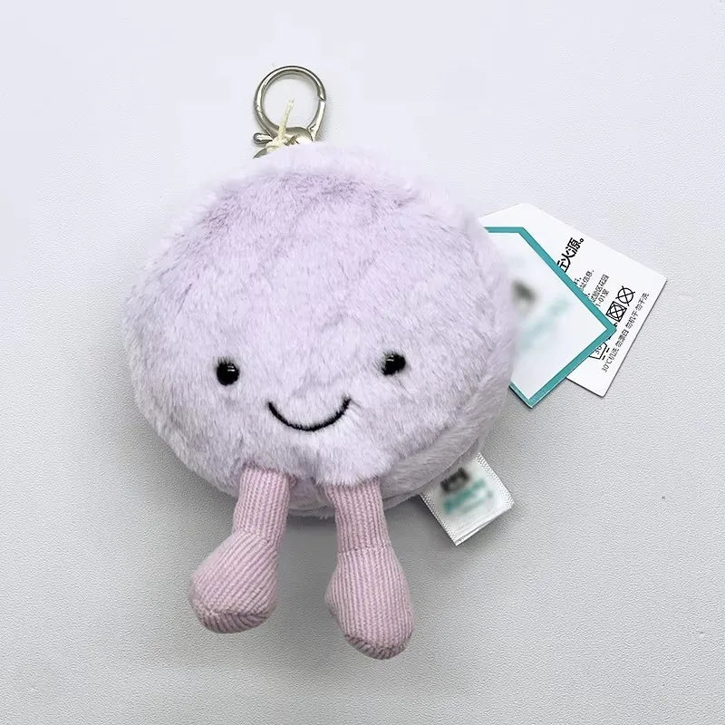 JC Plush Bag Charms, Golf-Themed Keychains, Jellyfish Plush Toys, And Bag Charms Shaped Like Macarons Muffins And Baseballs