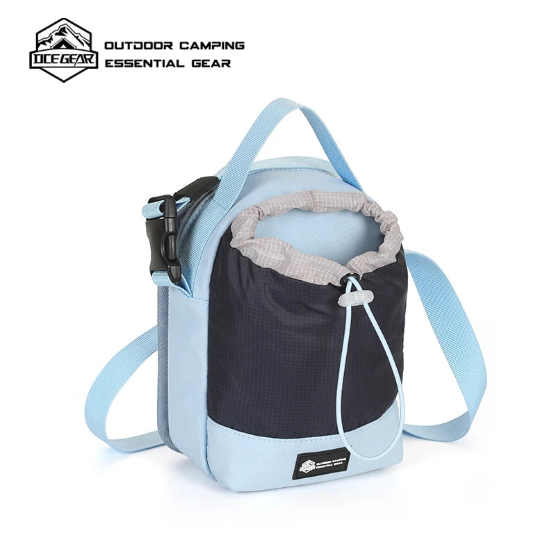 Ultralight Crossbody Water Bottle Bag Waterproof Nylon Shoulder Pouch Portable Travel Casual Outdoor Phone Wallet Organizer
