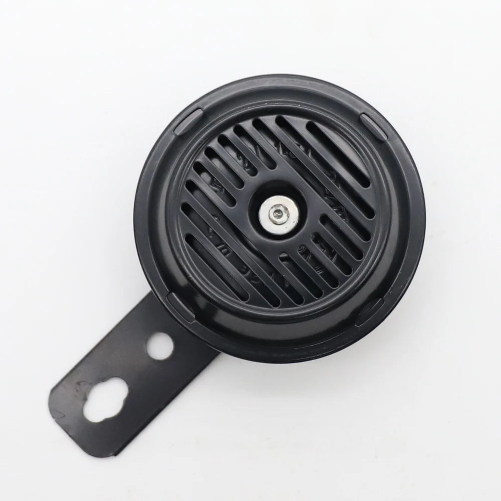 LVEE DL70 Series 12V Motorcycle Horn Universal Waterproof Electric 105dB Original Modified Motor Scooter Loud Sound Black