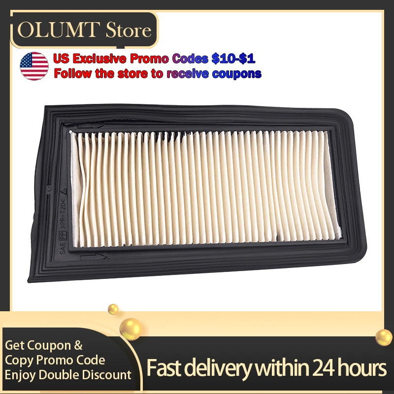 Road Passion Motorcycle Parts Air Filter Cleaner For Suzuki AN650 AN650Z AN650A AN650L AN 650 Z A L Burgman 13780-10G00