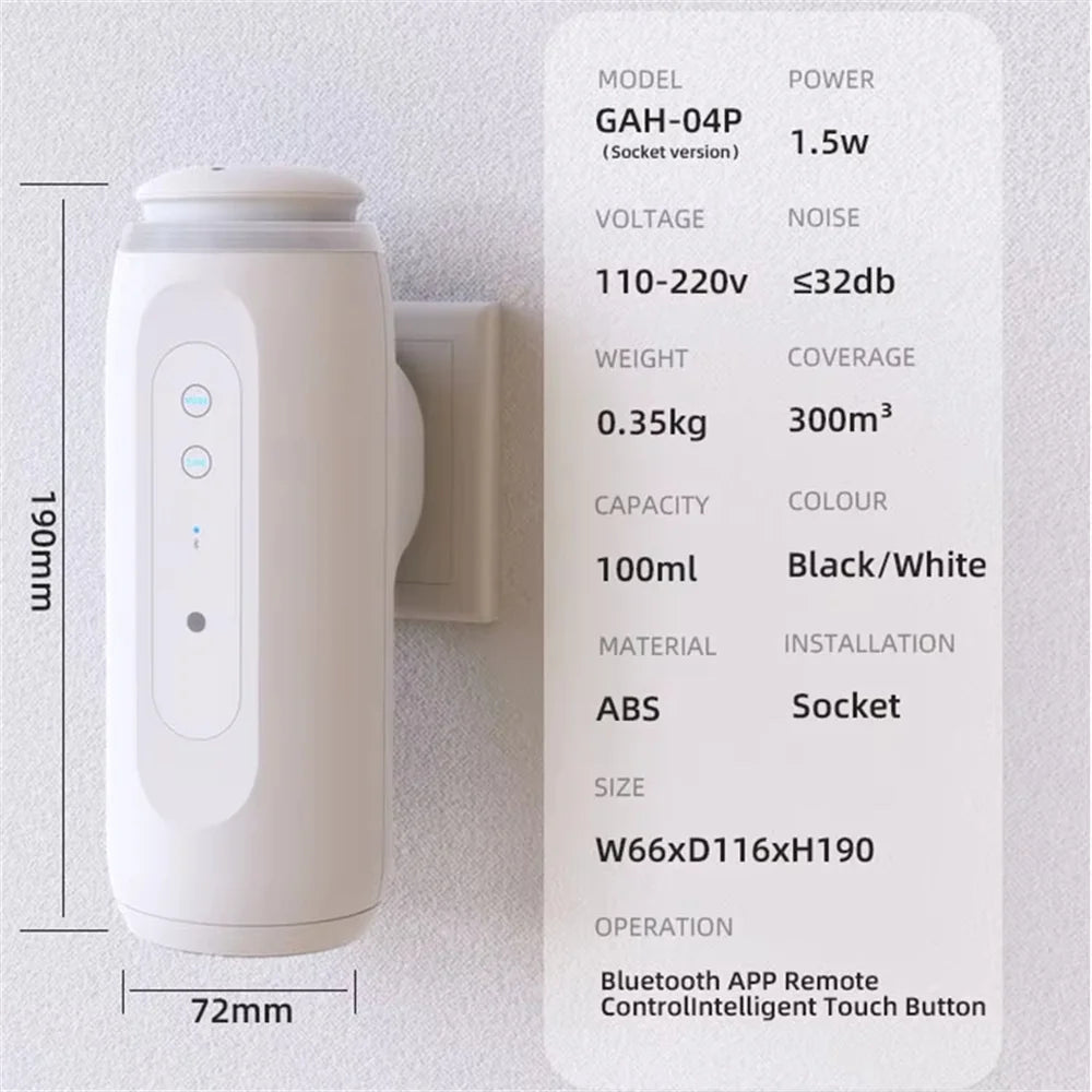 Wall Plug Aroma Diffuser Smart Fragrance Diffuser For Home Smell Distributor Air Freshener Automatic Spray Perfume Diffuser
