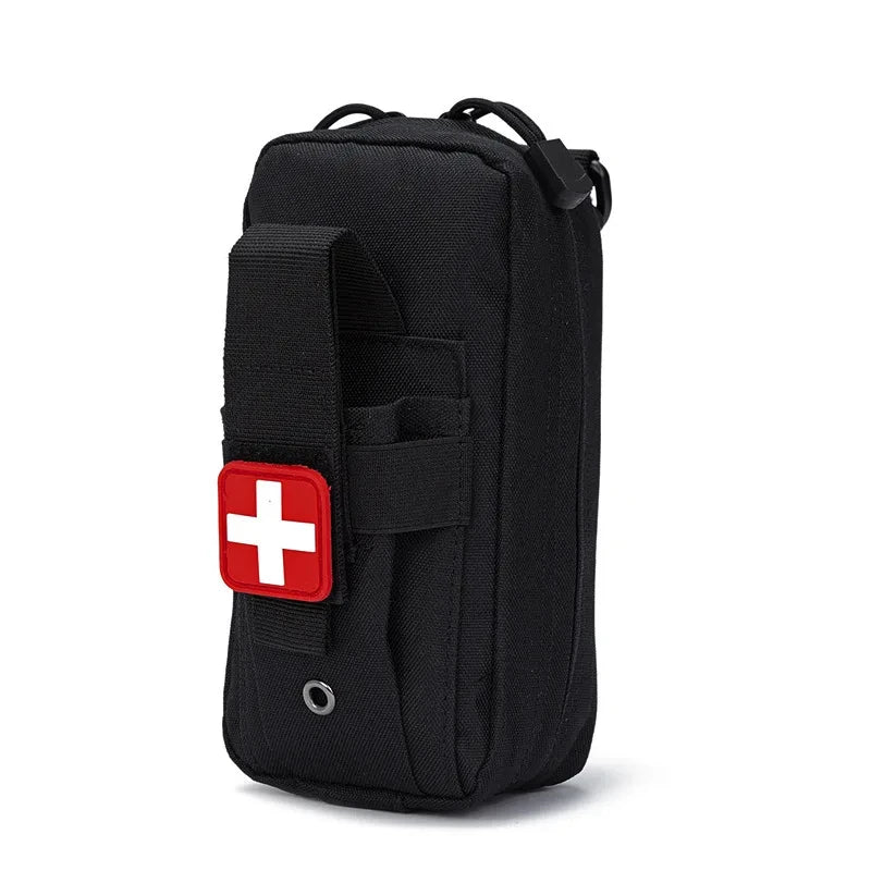 First Aid Kit Tourniquet Medical Rescue EDC Pouch Gauze Scissors Molle Survival Tool For  Camping Hiking