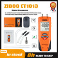 ZIBOO ET1015 Digital Manometer, Dual Port Differential Pressure Gauge, ±100 PSI Air and Gas Pressure Tester.