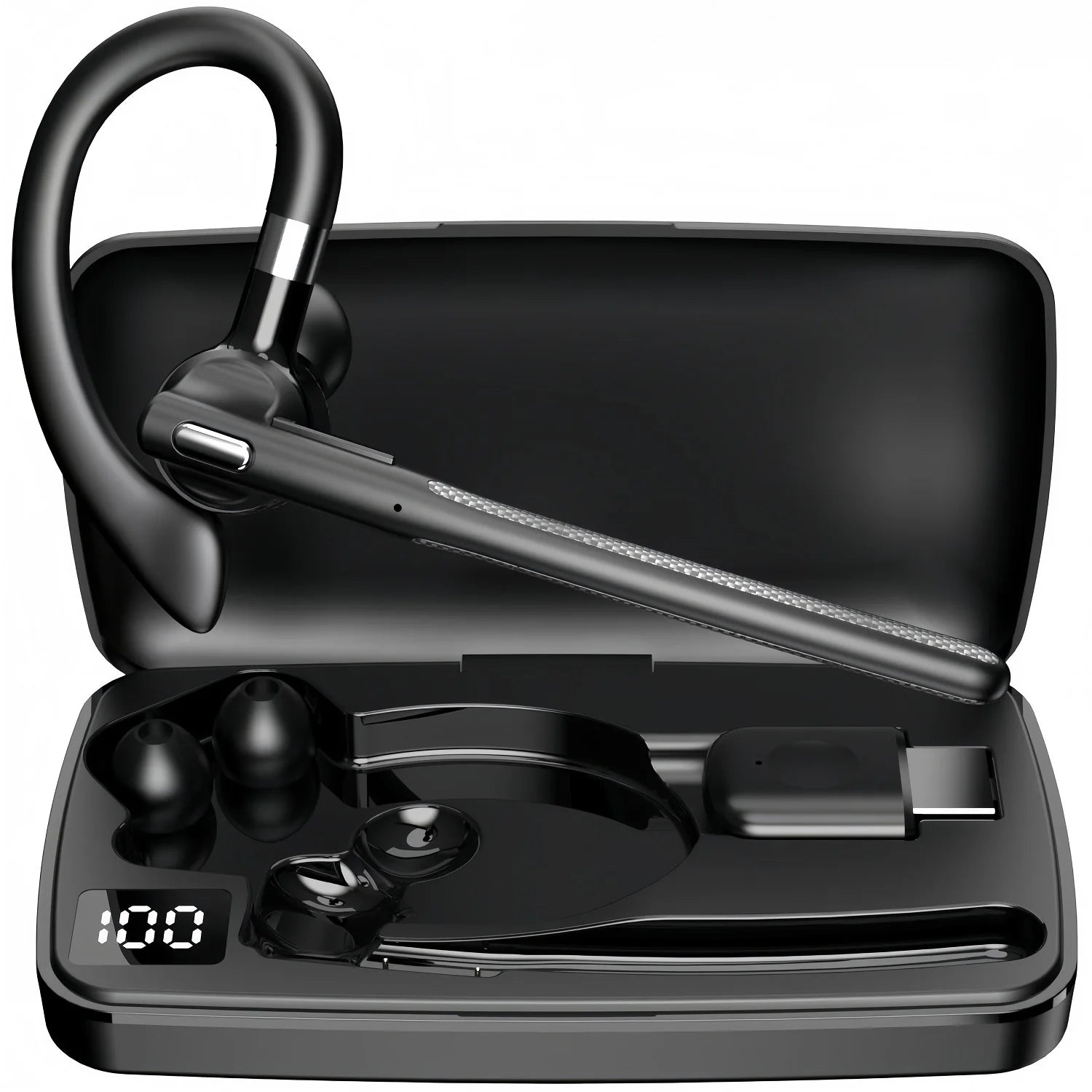 Bluetooth Earphones 5.4 Headphones Stereo Handsfree Noise Canceling Wireless Business Headset With ENC Mic For All Smart Phones