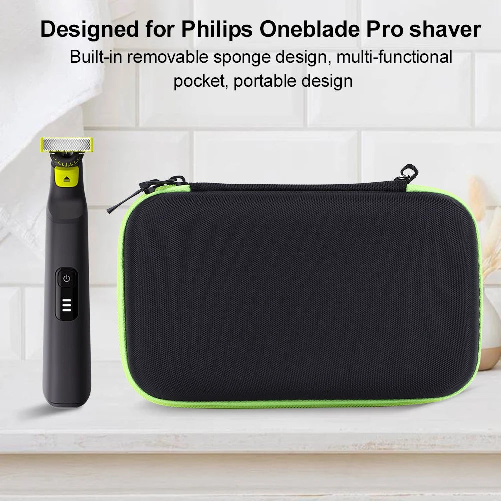 Carrying Case Electric Trimmer Shaver Travel Case Cover Carrying Bag for  OneBlade Pro and Accessories