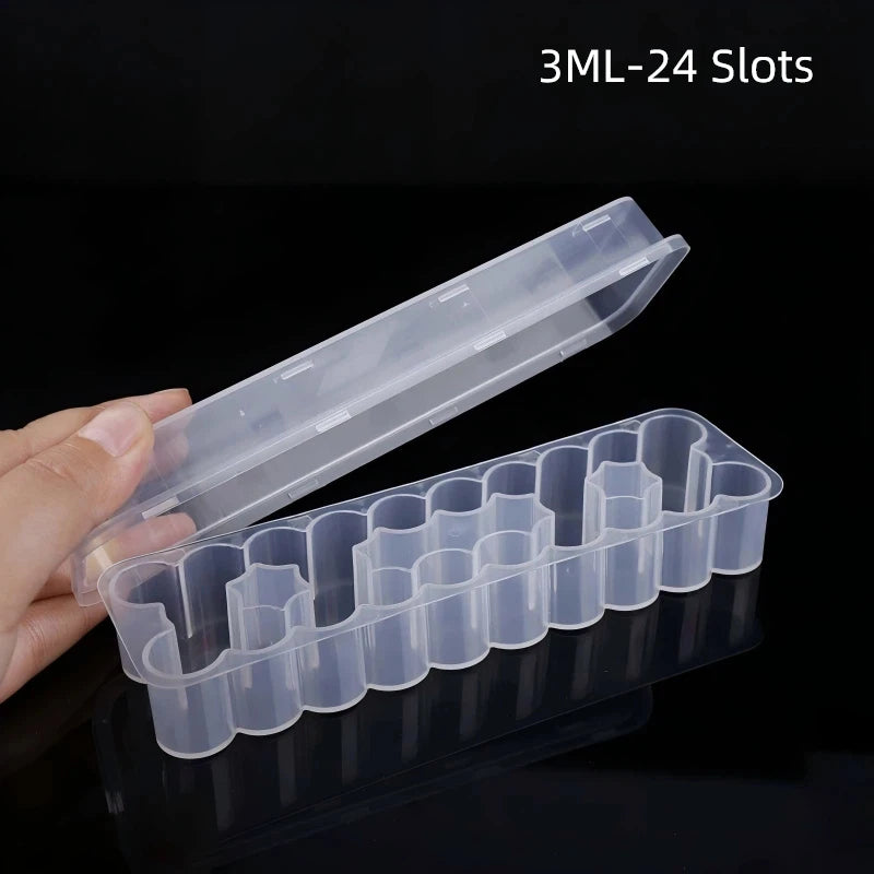 10-50PCS Peptide Storage Box 3ml Vial Case Peptide Storage Case Peptide Container Fridge Peptide Storage Box Peptide Holder