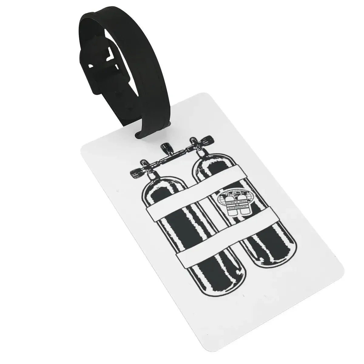 Scuba Diving DIVE Scuba Diver Gift Luggage Tags Suitcase Accessories Travel  Baggage Boarding Tag Portable Label Holder ID Name