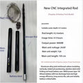 Multifunctional new energy holiday electric fishing net rod ultra-light integrated outdoor fishing rod