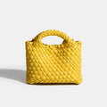 Women Handbag Fashion Woven Pattern Small Pu Leather Tote Bag Retro Top Handle Bag Casual Daily Commute Shopping Portable 2026