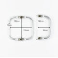 1-5Pcs Metal Kiss Clasp Purse Frame Cloud Bag Doctor Aluminium Tube Handle Buckle DIY Bags Clutch Handles Hardware Accessories