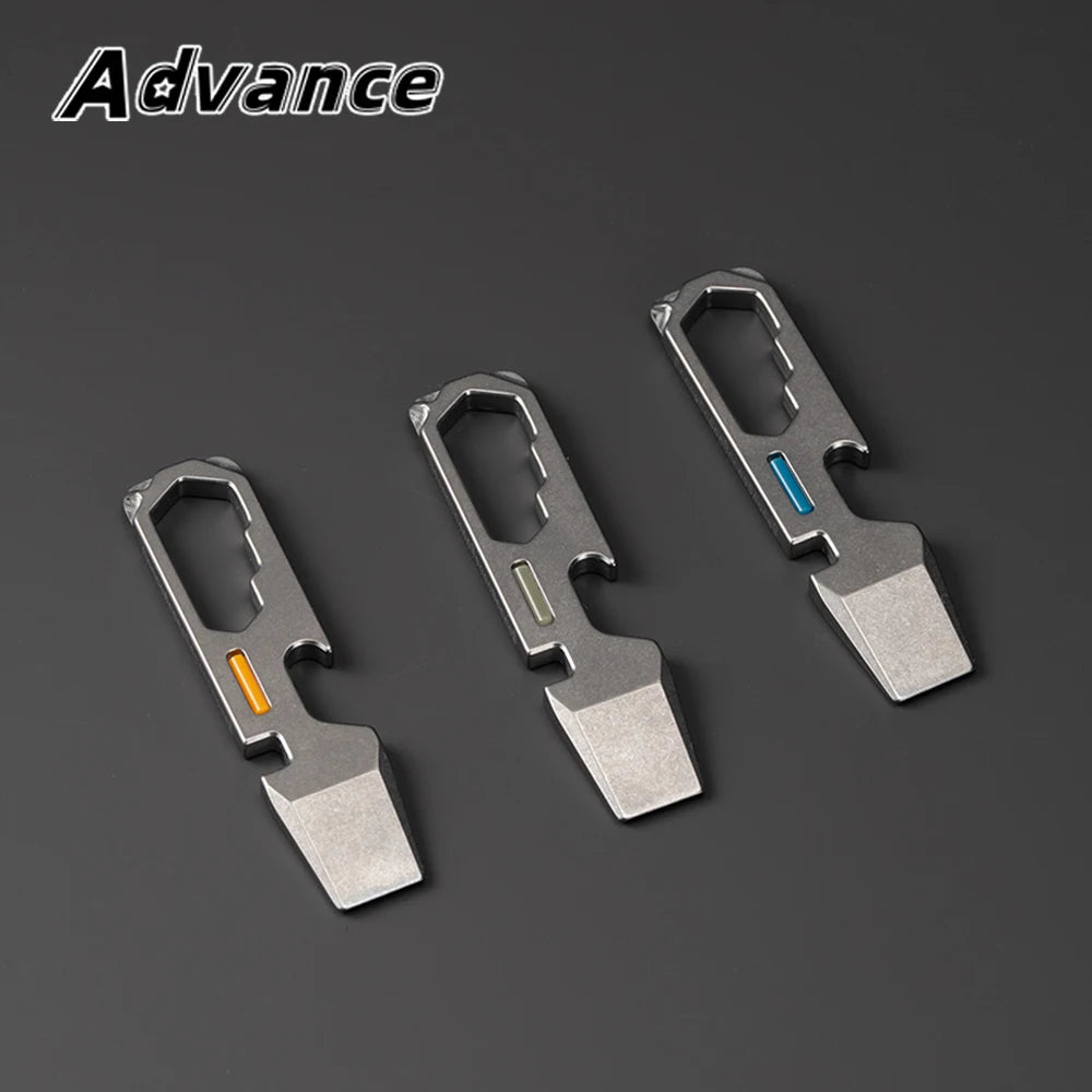 1pc Mini Multi Functional EDC Tool Keychain Accessories Outdoor Tool EDC