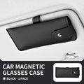 leat Car Glasses Box Portable Car Sunglasses Holder Multi-functional Case Anti-Scratch Eyeglasses Protection Box Car Accessories