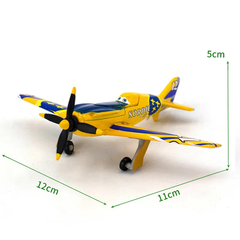 Pixar Planes Alloy Airplanes Toy Collection - Die-Cast Model Planes for Kids And Collectors
