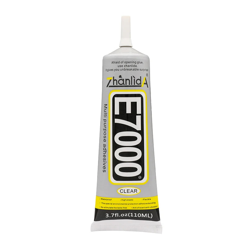 1pcs E7000 Glue Clear Contact DIY Cloth Fibre Fabric Adhesive Multipurpose for Wedding Dress Leather Bag Diamond Glass