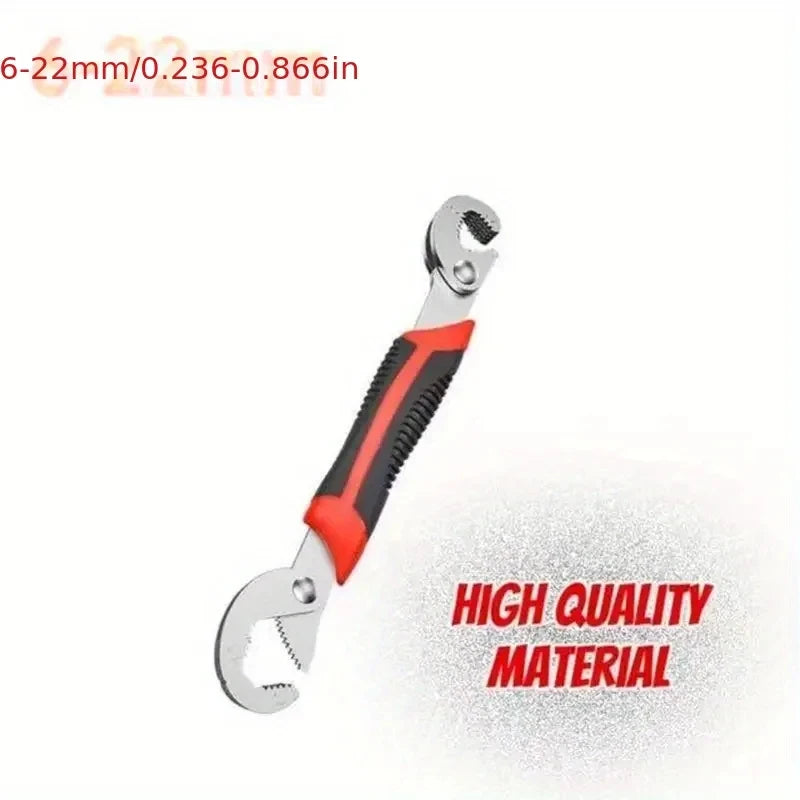 Multifunctional Universal Spanner, 6-32mm Adjustable Wrench, Anti-slip Stainless Steel Tool for Workshop & Woodworking