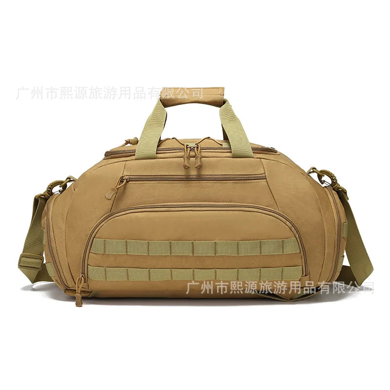 Large Capacity 45L Multi-use Travel Sports Shoe Storage Bag Handheld Double Shoulder Luggage Bag Oxford Cloth Wear Resistant...