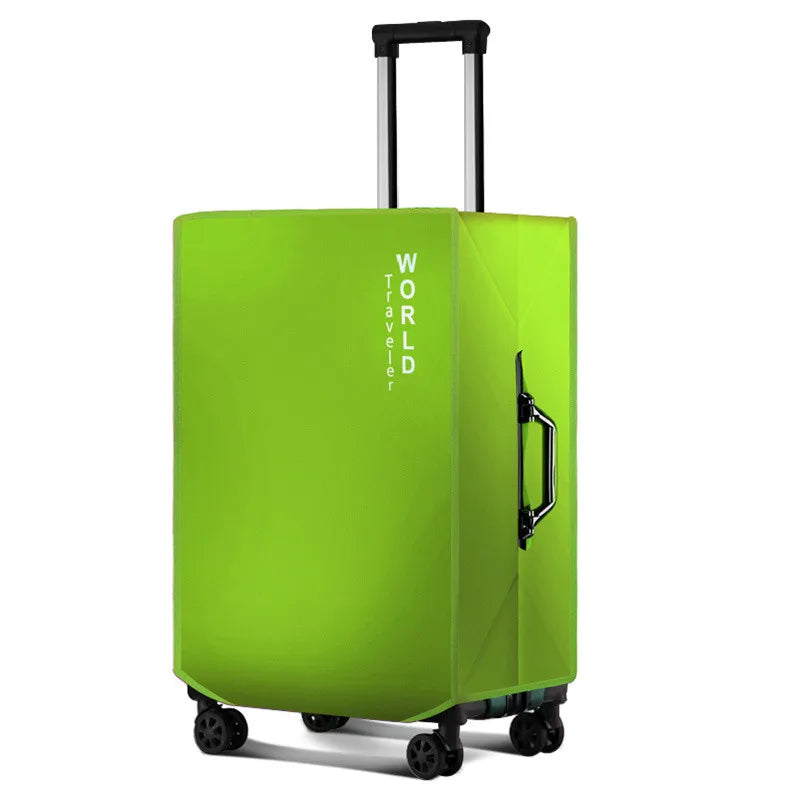 New Colorful Luggage Protector Cover Non-woven Luggage Cover Dustproof Trolley Suitcase Wear-resistant For 20/24/26/28/30inch