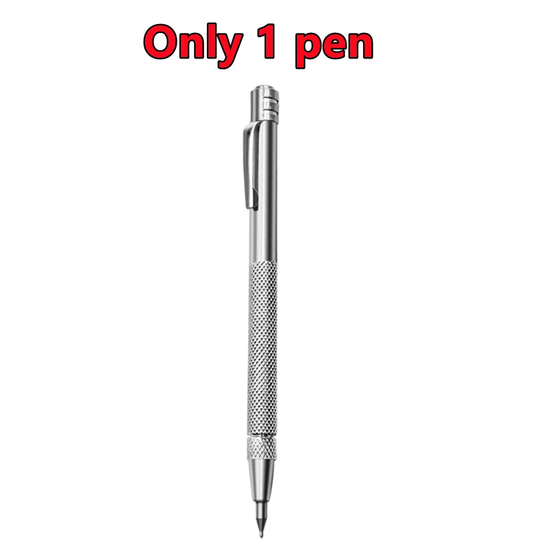 New Alloy Scribe Pen Carbide Scriber Pen Metal Wood Glass Tile Cutting Marker Pencil Metalworking Woodworking Hand Tools Kits