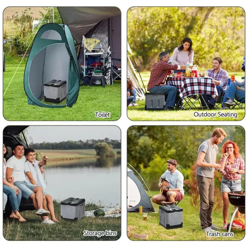 Equipment Portable Car Folding Toilet Toilet Camping Emergency Artifact Car Travel Outdoor Mobile Toilet Camping multitool