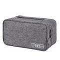 Portable Travel Underwear Organizer – Foldable – Zippered Storage Bag for Bras, Socks,and Underwear – Compact Suitcase Organizer