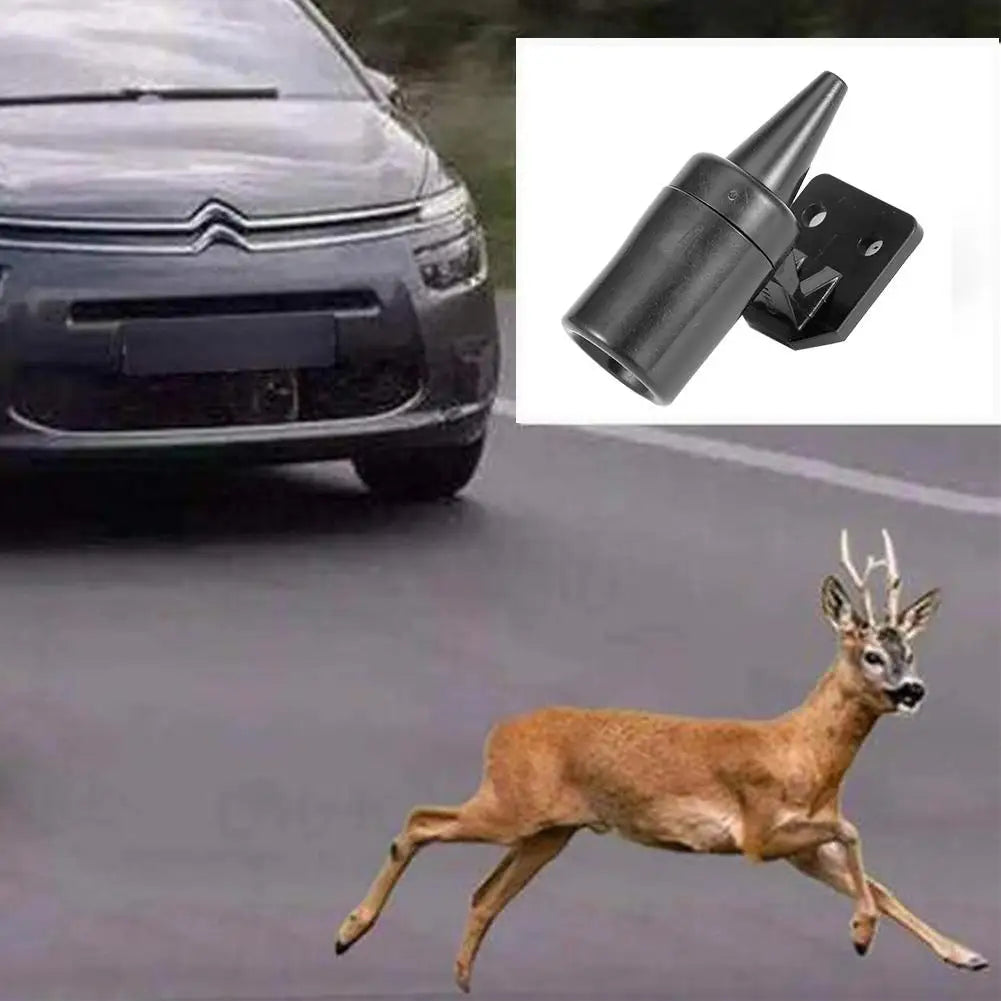 Ultrasonic Car Deer Whistle Animal Repeller Auto Safety Animal Repeller Alerts Automobile Wind-driven Deer Repeller Tools