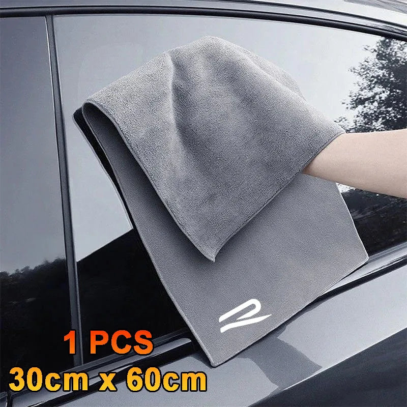 Soft Microfiber Car Cleaning Towels-Absorbent,car accessories,for Volkswagen Rline Polo Touran Tiguan Jetta Golf Passat