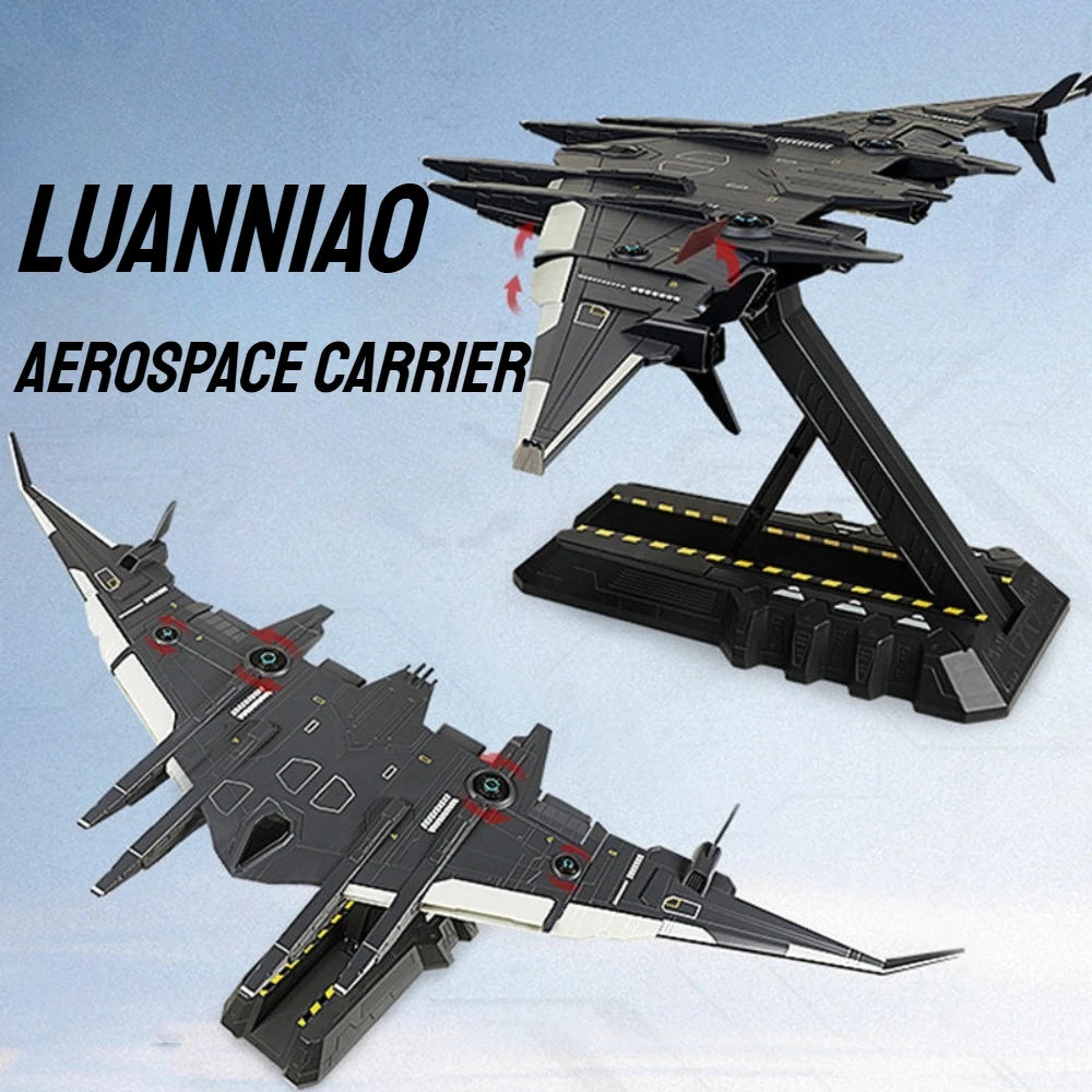 1:1500 1:3000 Scale Luanniao Aerospace Carrier Model Toy Car Nantianmen Project Aircraft Military Models Holiday Presents