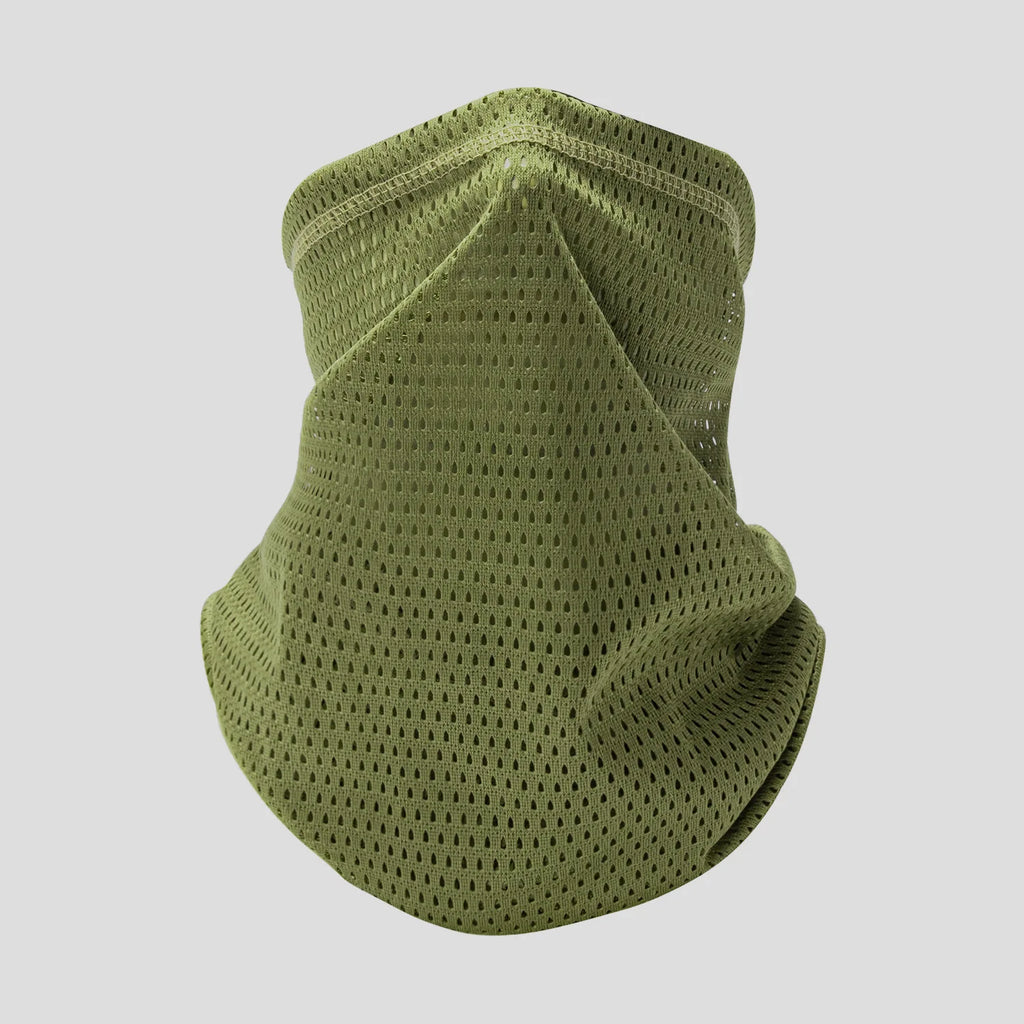 Camo Windproof Neck Gaiter Scarf Outdoor Sports Half Face Mask Running Skiing Cycling Bandana Breathable Motorcycle Mask