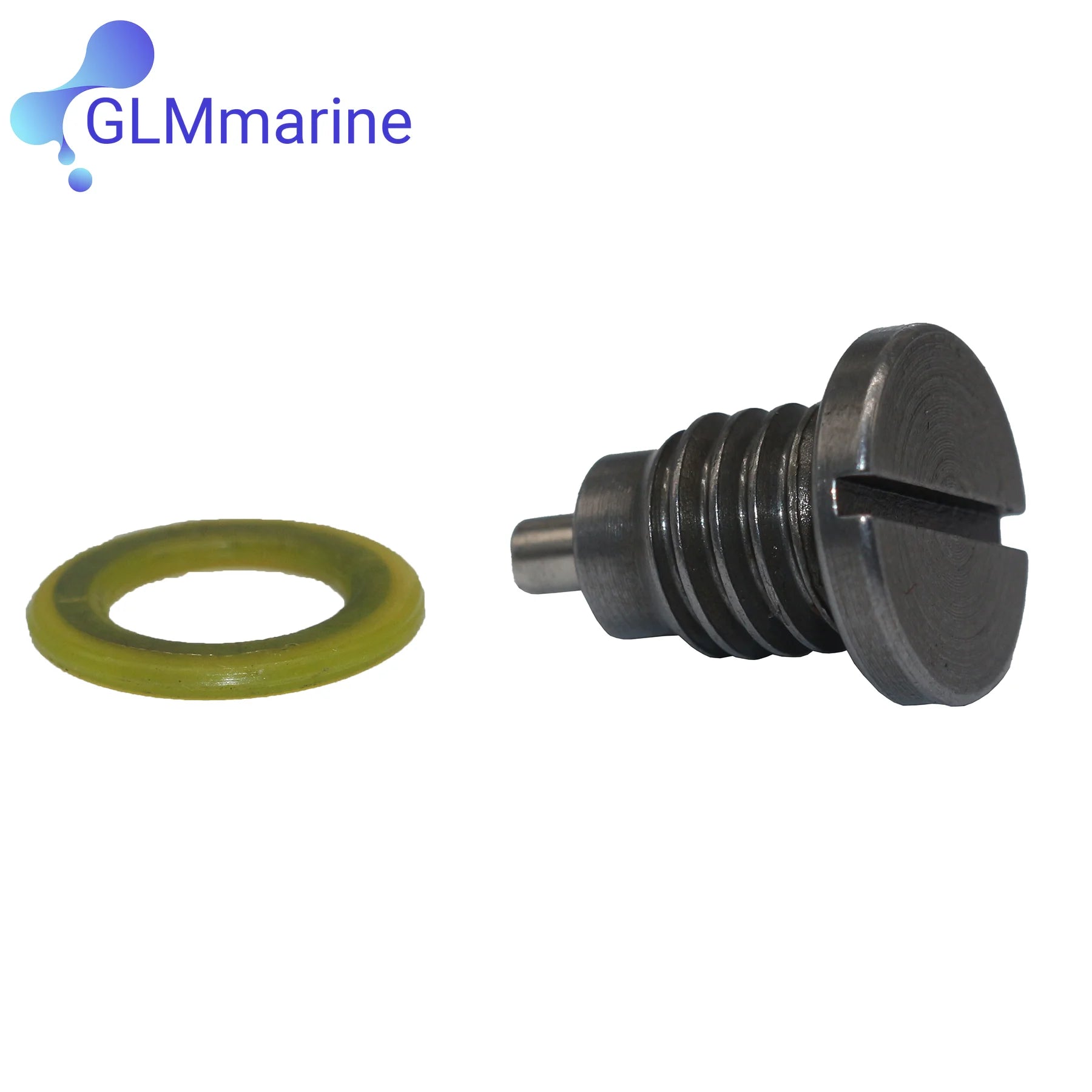 2 Pcs 22-8M0058389 Magnetic Outdrive Gear Case Drain Plug For Mercruiser Stern Drive Alpha Gen 1, Alpha 1, Gen 2, R, MR, TR, TRS