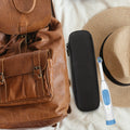 2Pcs Portable Electric Toothbrush Protective Case Hard Eva Travel Toothbrush Holder Shockproof Waterproof Storage Box