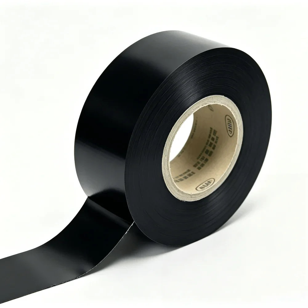 Flame Retardant High Temperature Insulation Tape Width19/25MMx25M Black Electrical Adhesive Tape for Industrial Household Use