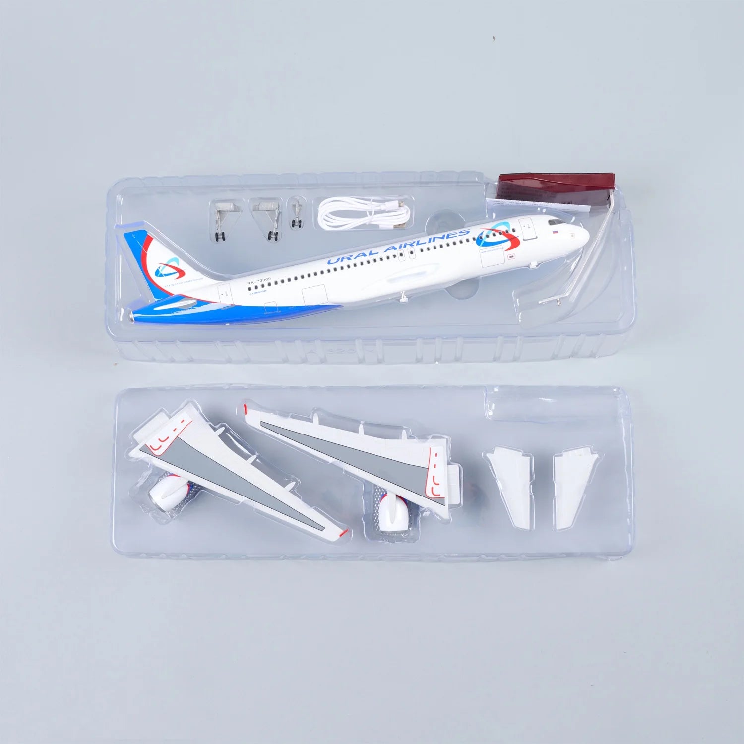 47cm Model Airplanes A320NEO Series 1/80 Scale Aircraft Resin Toy Planes Aviation Miniature Souvenir Plane Toy Christmas Gifts