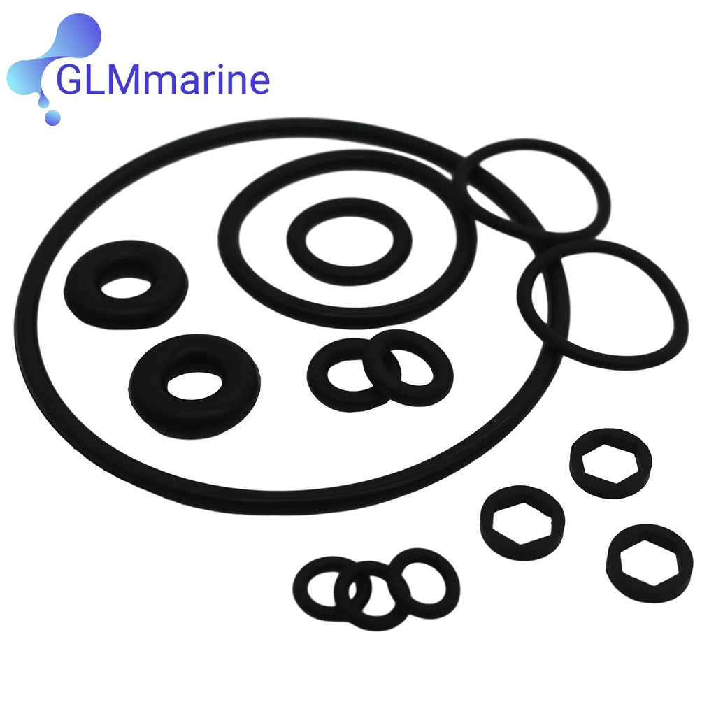 Lower Unit Gear Case Seal Kit 396351 for Evinrude Johnson 20 25 30 35 HP 1977-2005 Outboard Engine 0396351 18-2658