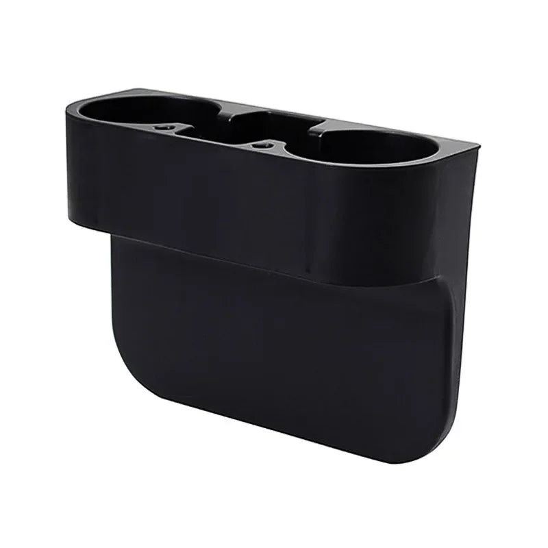 Car Leather Cup Holder Tray Side Pocket Vehicle for Benz BMW Genesis Sorento Santa Fe Palisade Grandeur Gap Car Cup Holder