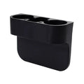 Car Leather Cup Holder Tray Side Pocket Vehicle for Benz BMW Genesis Sorento Santa Fe Palisade Grandeur Gap Car Cup Holder