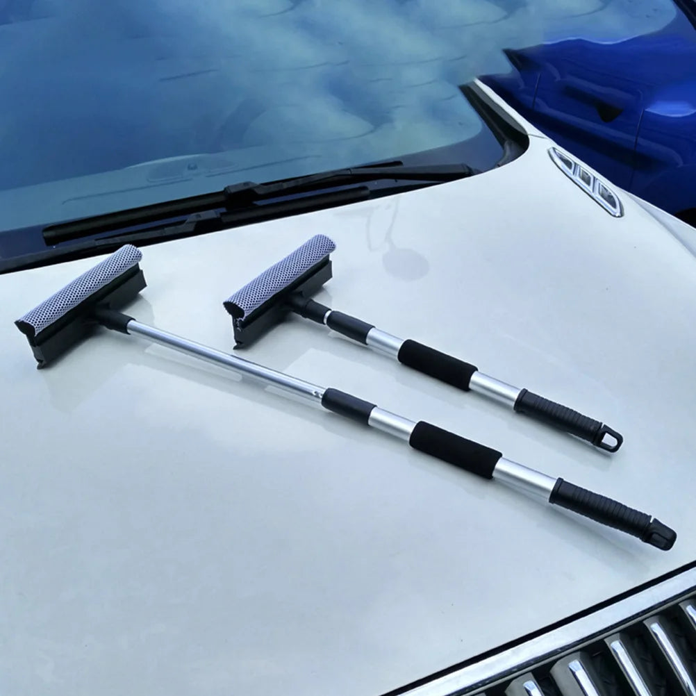 Squeegee Window Cleaner Cleaning Windshield Handle Car Shower Tool Scrubber Washer Washing Telescopic Brush Tools Wiper
