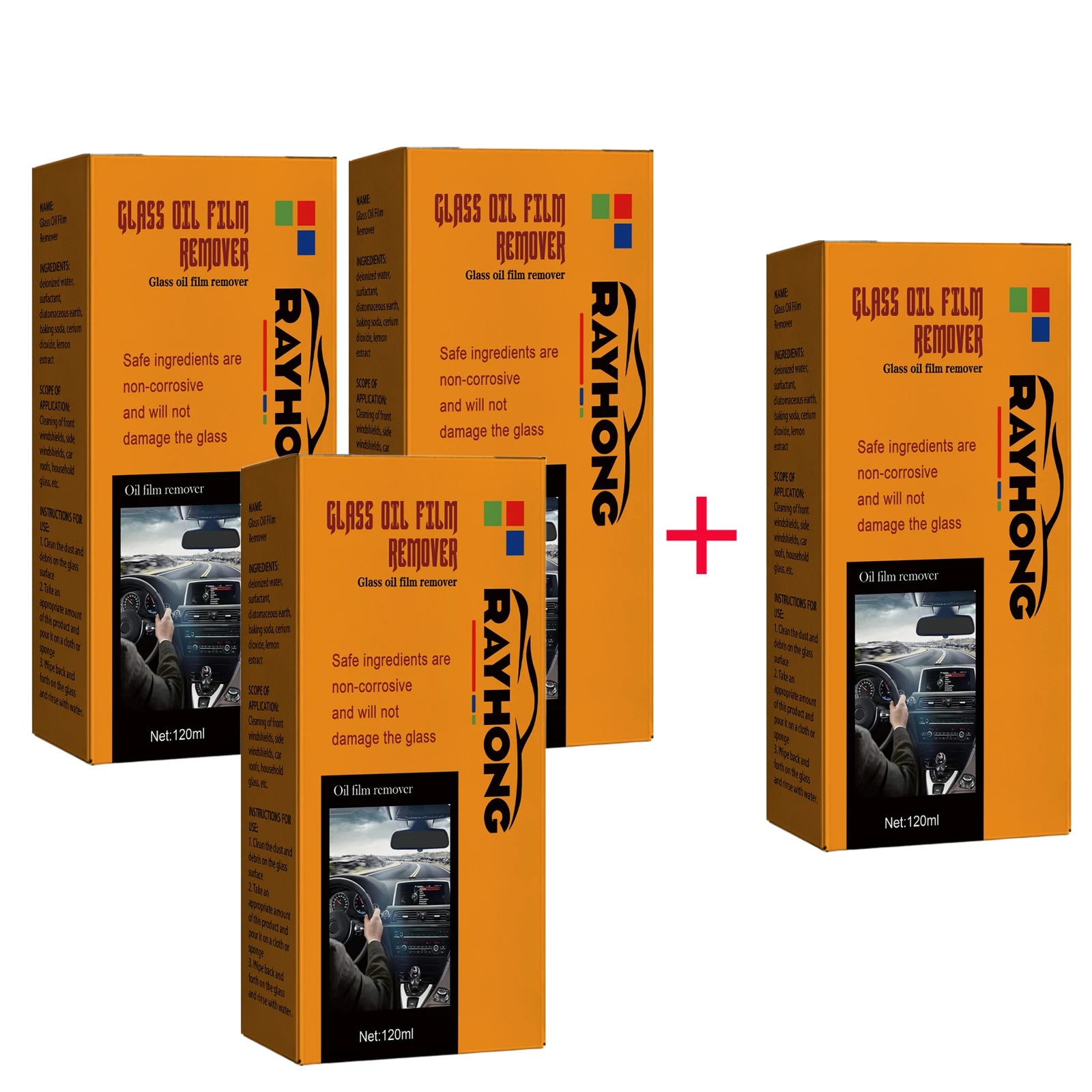 Car Glass Oil Film Remover Cleans Dirt Stains Watermark Enhance Transparency Window Polish Rainproof Compound Windshield Cleaner