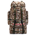 130L Hiking Camping Backpack Travel Large Luggage Bag Trekking Outdoor Sports Pack Molle Trekking Rucksack with Reflective Strip