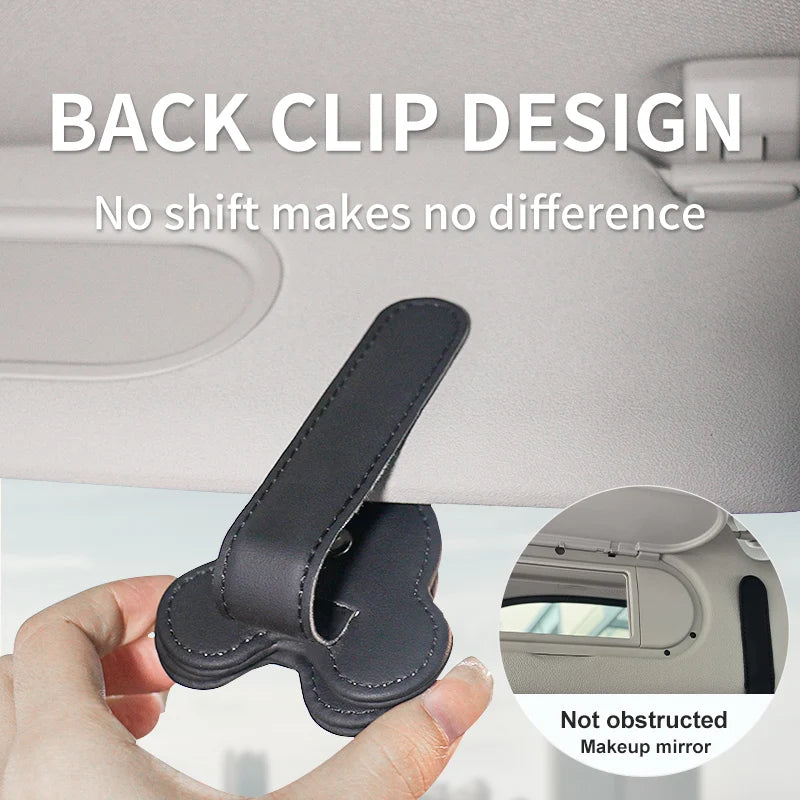Car Sun Visor Glasses Clip For Mini Cooper F56 F55 F60 R56 R60 J01 J05 F65 F66 U25 Car Glasses Case Holder Storage Portable Clip