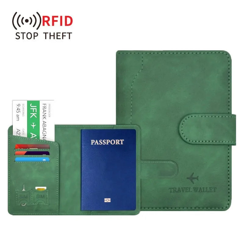 Passport Holder for Travel Essentials, Passport Wallet Cover Case for Travel Must Haves Accessories for Women and Men